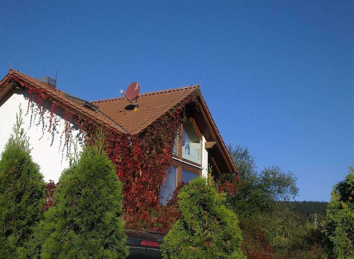 Ferienhaus Am Loeffelberghuettchen Giessubel Exterior photo